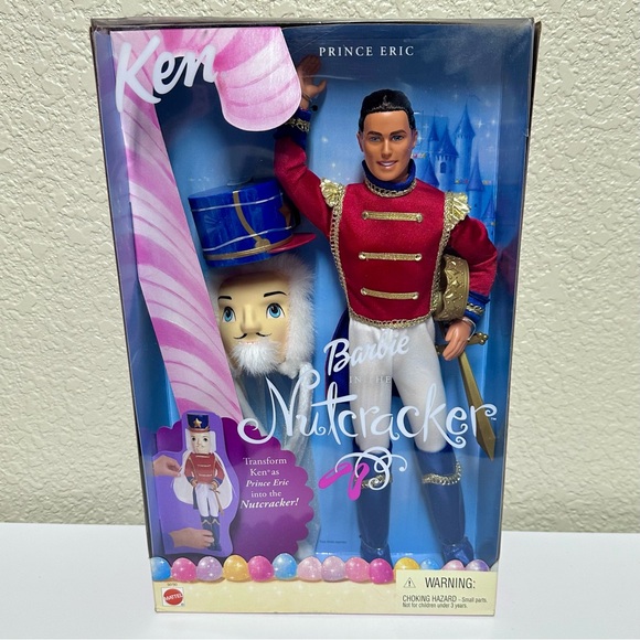 NEW Vintage 2001 Barbie Ken as Prince Eric in The Nutcracker Doll Mattel 50793 - Picture 3 of 4